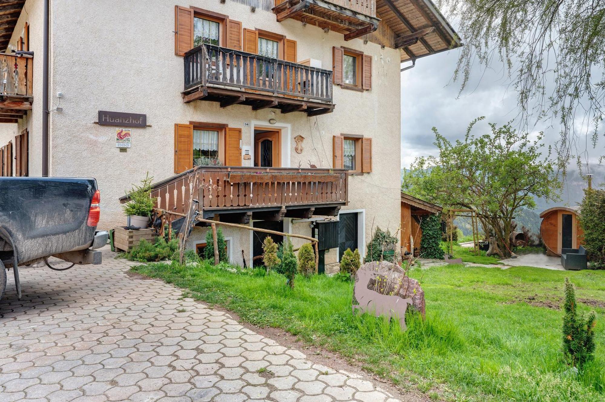 Huanzhof Ferienwohnung Schwarzhorn Aldino Bagian luar foto